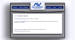 Desktop Screenshot of allweigh.com
